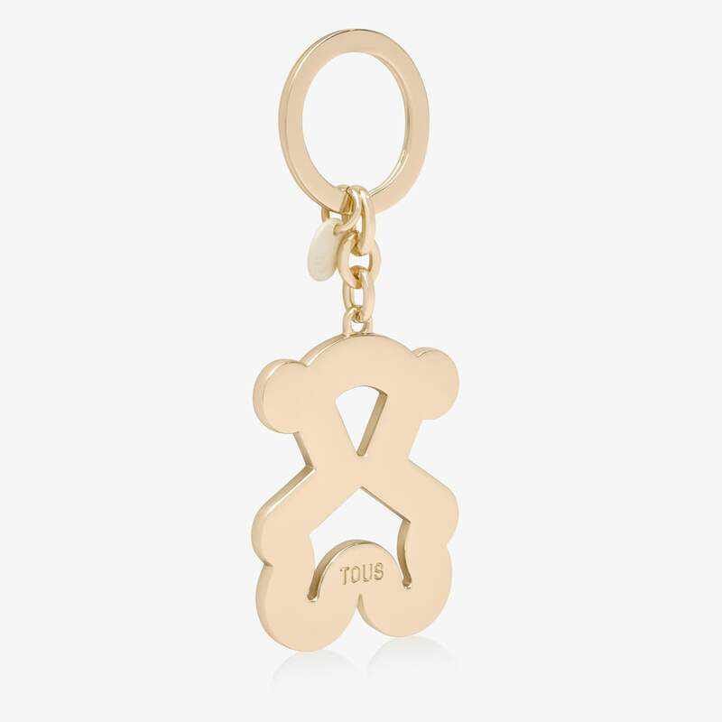 Llavero oso dorado y beige TOUS Bear - Imagen 2