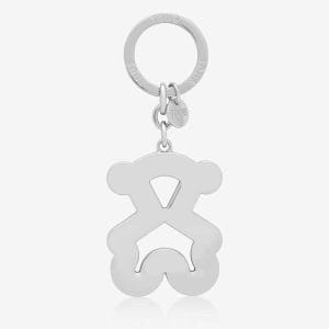 Llavero oso plateado TOUS Bear