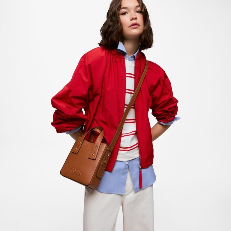 Mini bolso camel TOUS Back to basics - Imagen 3