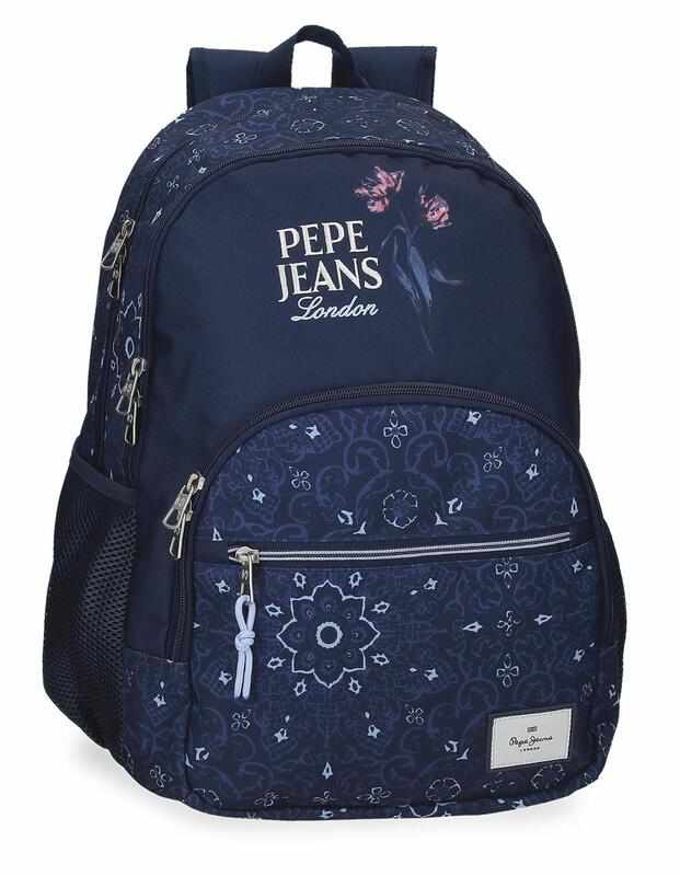 MOCHILA ADAP. 44CM 2C. PEPE JEANS LENAY