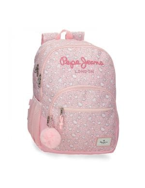 MOCHILA ADAP. 44CM 2C. PEPE JEANS MIA
