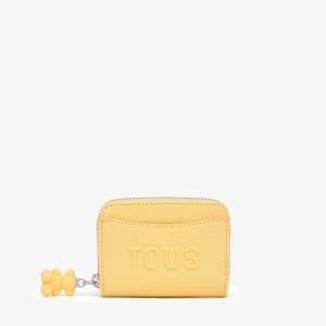 Monedero amarillo TOUS Back to basics