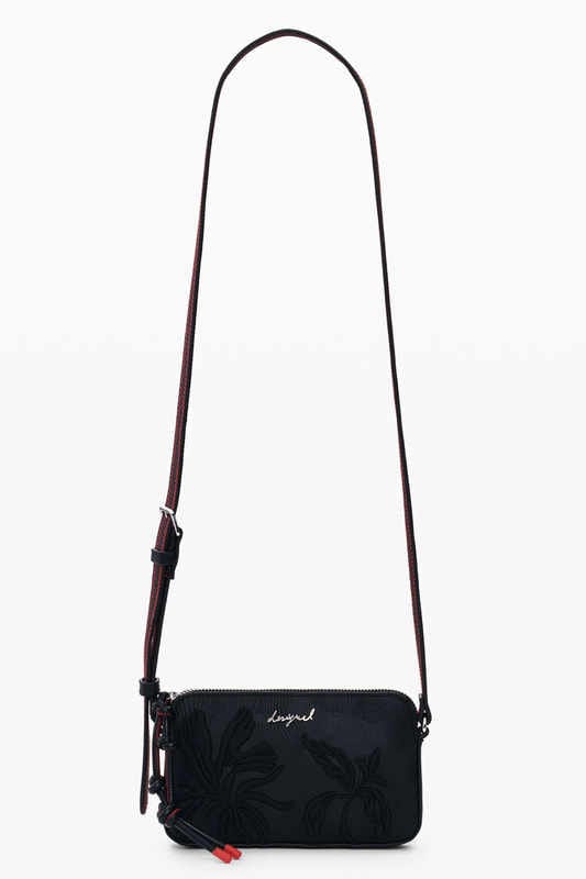 Monedero bandolera Desigual textura pequeño