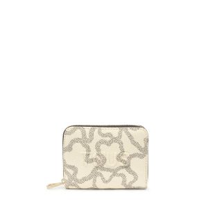Monedero Tous Kaos Icon Beige