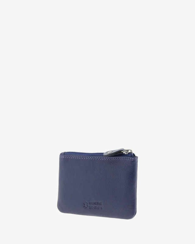 Monedero de piel Unisex Adapell Azul Marino - Imagen 5