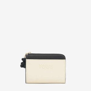 Monedero grande Negro Audree Saffiano TOUS