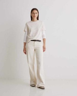 Jeans Yerse algodón orgánico crudo