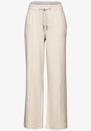 Pantalón Beige Cecil De Pierna Recta