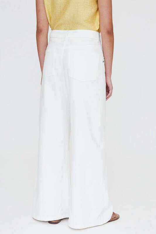 Pantalón vaquero wide leg blanco Wild Pony - Imagen 5