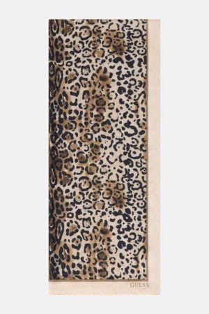 Pañuelo Guess Animalier 4G Rosa Palo