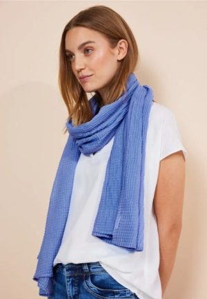 Foulard street One texturizado Azul