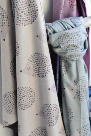 Pashmina Noco erizos Verde