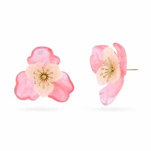 Pendientes Bloom Fiora Rosa Anartxy