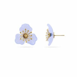 Pendientes Bloom Yara Anartxy morado