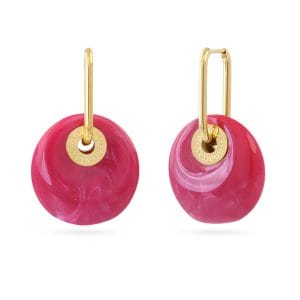 Pendientes Marbles Xyra Anartxy Rosa