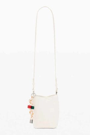 Porta Móvil desigual Charms blanco