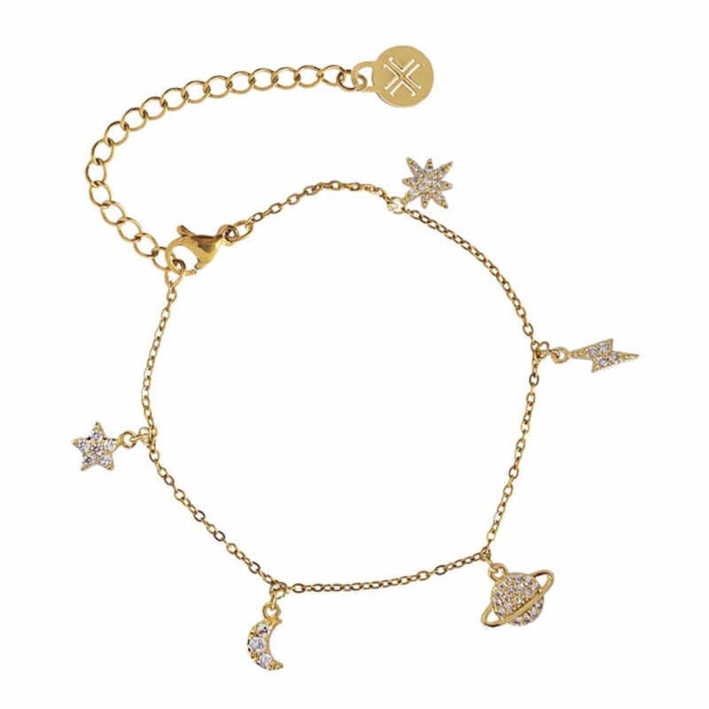 Pulsera Charming Universe Anartxy dorada