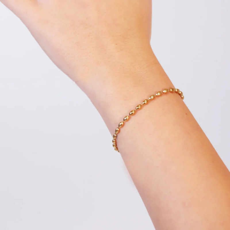 Pulsera Anartxy Summer Essentials Seed Chain Dorado - Imagen 4