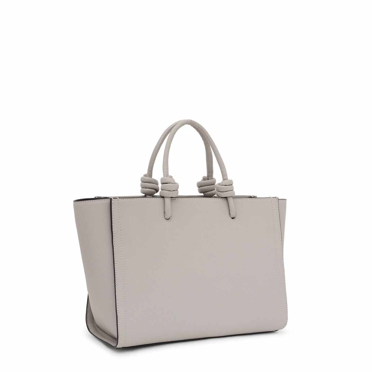 Bolso Shopper Tous Mediano Amaya Gris - Imagen 7
