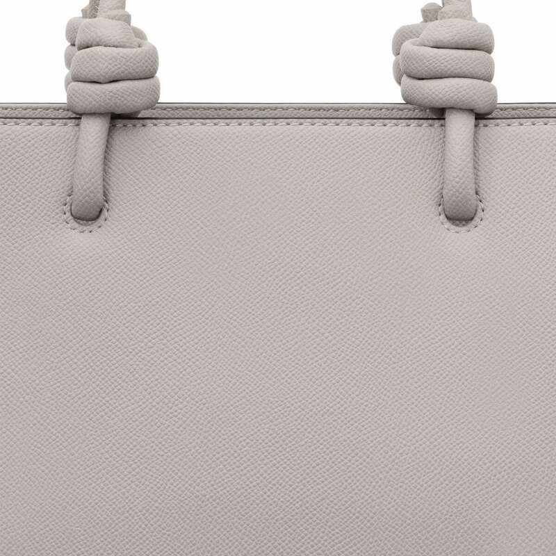 Bolso Shopper Tous Mediano Amaya Gris - Imagen 5