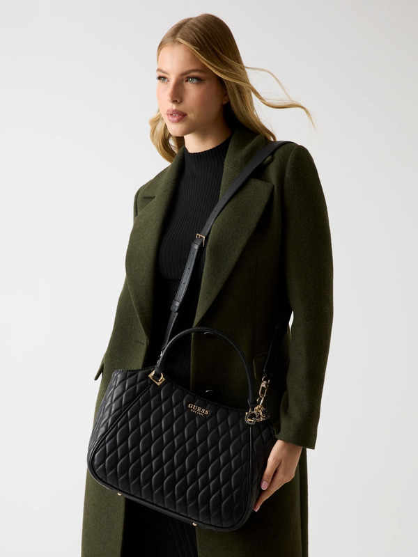 Shopper Guess Valla pespunteado Negro - Imagen 5