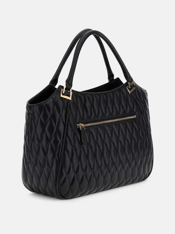 Shopper Guess Valla pespunteado Negro - Imagen 4