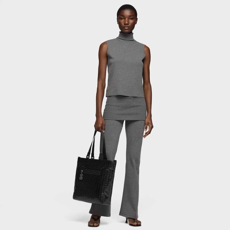 Shopping Lindsay en color negro Tous - Imagen 4