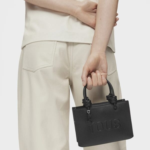 Mini Bolso Tous Horizontal La Rue Negro - Imagen 4