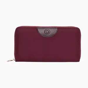 Billetero o bag fashion Nylon Burdeos