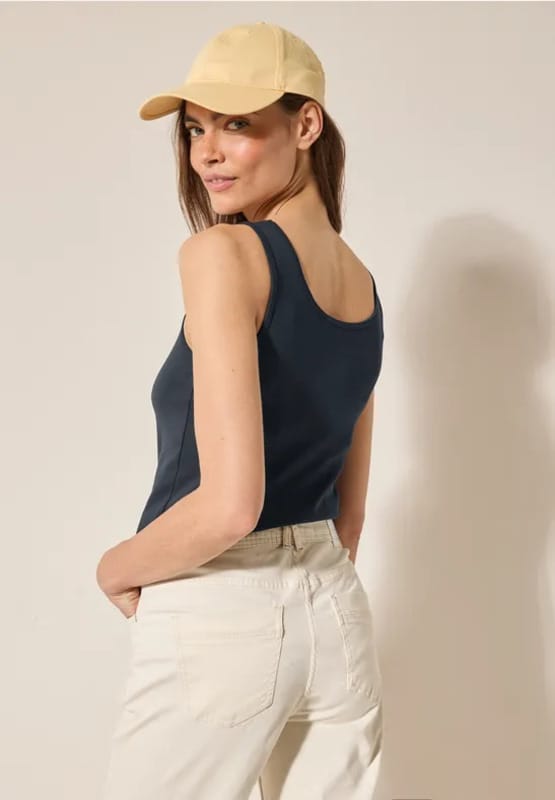 Camiseta Básica Cecil Azul Marino - Imagen 4