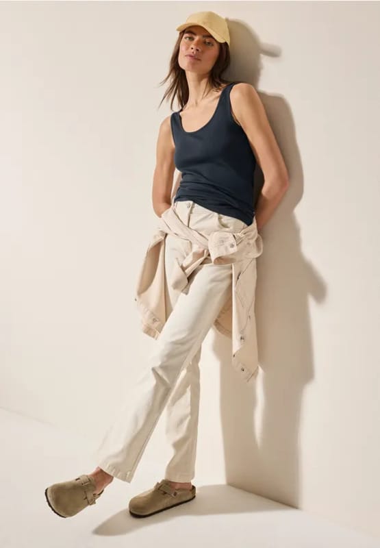 Camiseta Básica Cecil Azul Marino - Imagen 3