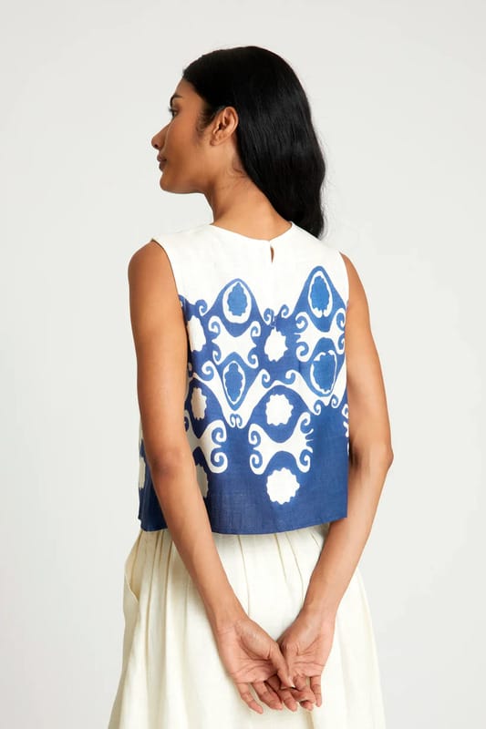 Top Corto WILD PONY Estampado Goa - Imagen 4