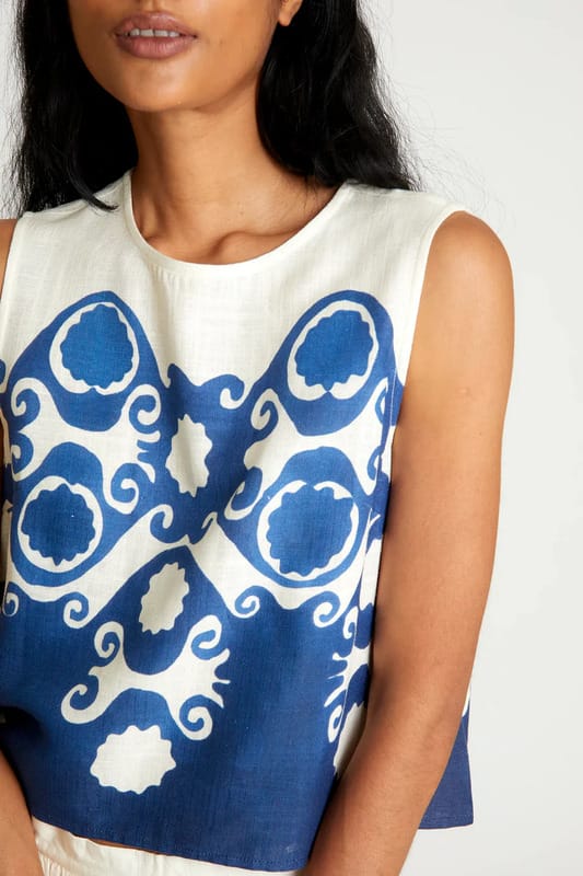 Top Corto WILD PONY Estampado Goa - Imagen 3