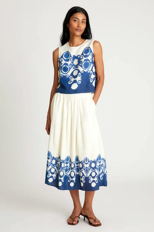 Top Corto WILD PONY Estampado Goa - Imagen 2