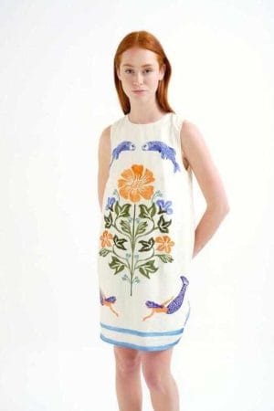 Vestido corto Palm & Mermaid Compañia Fantástica