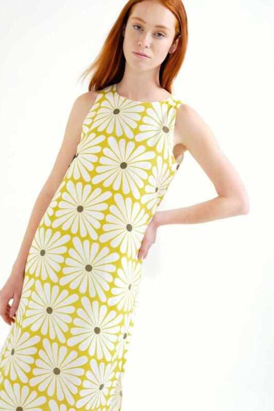 Vestido largo Olive Flower Compañia Fantástica - Imagen 3