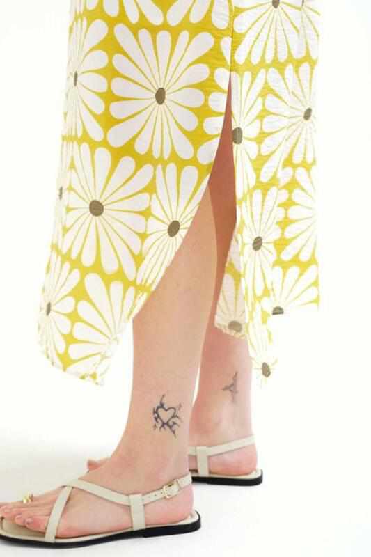 Vestido largo Olive Flower Compañia Fantástica - Imagen 4