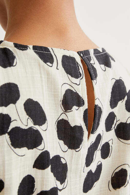 Vestido midi con estampado Dalmatian Compañia Fantástica - Imagen 3