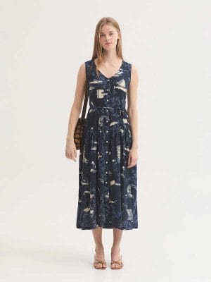 Vestido Midsummer Books Marino Nice Things