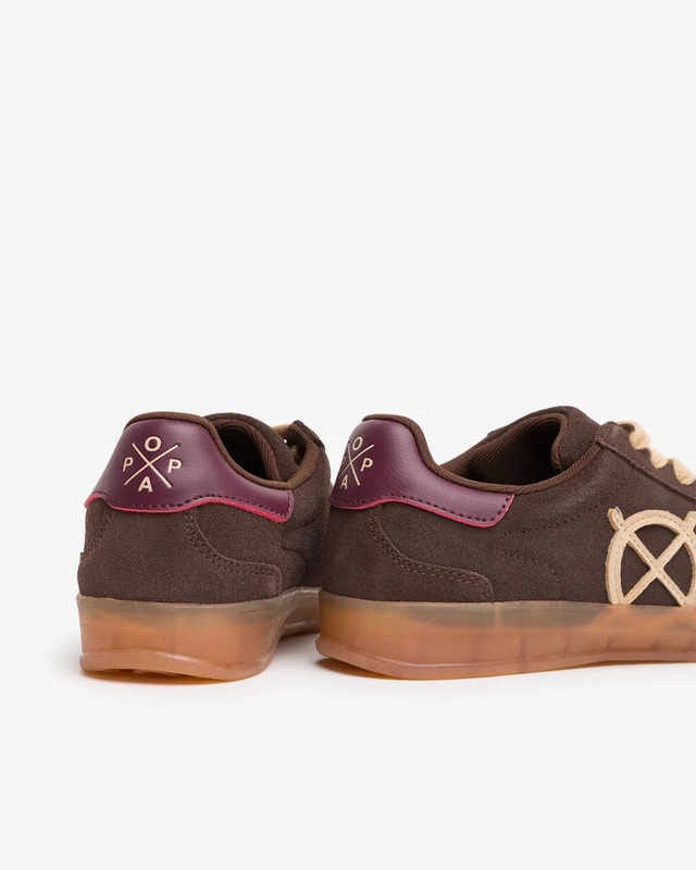 Zapatilla de mujer marrón Ryen - Imagen 4