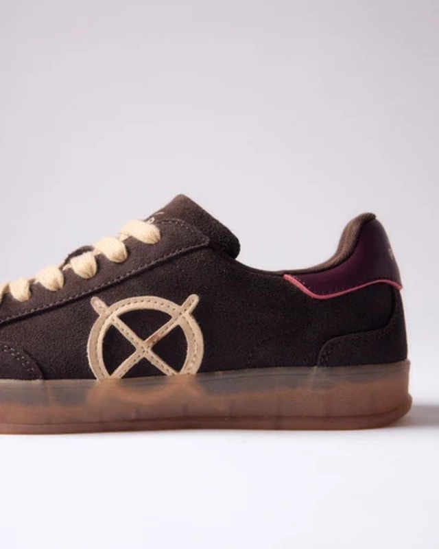 Zapatilla de mujer marrón Ryen - Imagen 3