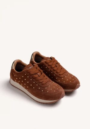 ZAPATILLAS MARRÓN TACHAS GIOSEPPO